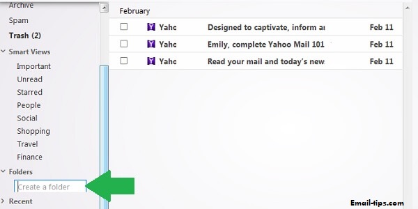 How To Create And Manage Folders In New Yahoo Mail Email Tips