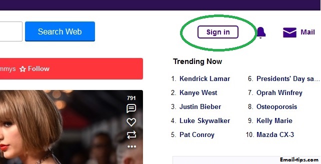sign-into-yahoo-mail